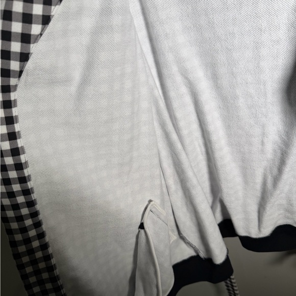 Draper James Black and White Gingham jacket 2X - Picture 8 of 10